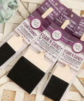 Belles and Whistles Foam N Dandy - If you need a smooth as glass finish look no further, our thicker high quality foam brush is specifically designed to hold more paint for better coverage with a flawless finish. Set of three different sizes of our Foam brush.