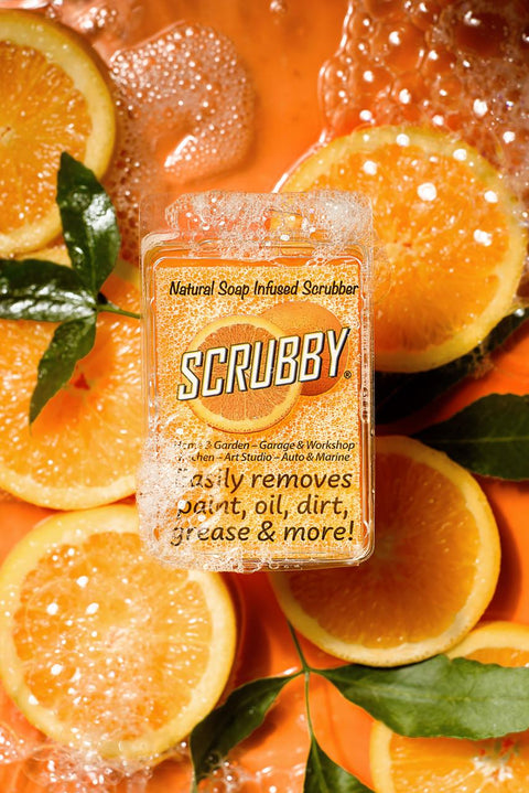 Scubby Soap Original Orange