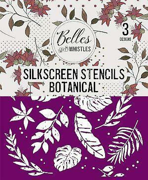 Belles and Whistles Botanical - Silkscreen Stencil provides an extra decorative touch to any project!
The image of the packaging the Botanical - Silkscreen Stencil come in.