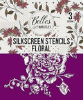 Belles and Whistles Floral - Silkscreen Stencil provides an extra decorative touch to your project!
The packaging Floral - Silkscreen Stencil comes in.