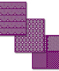 Belles and Whistles Patterns - Silkscreen Stencil provides an extra decorative touch to any project! All three lay outs of Belles and whistle silkscreen stencil patterns.