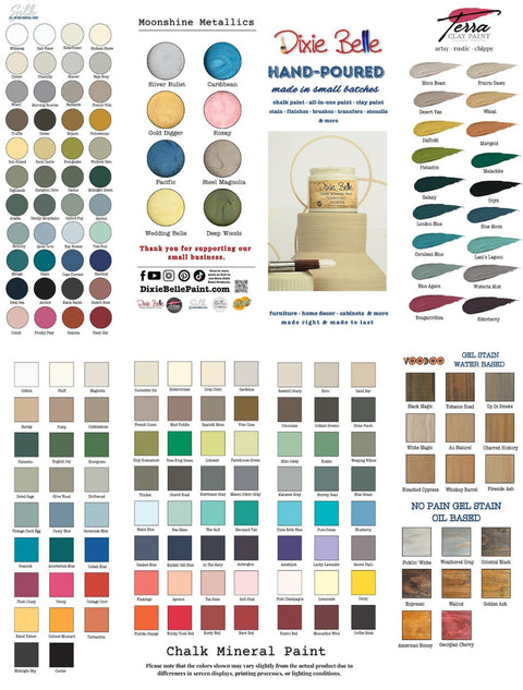 DBP Color Card (50 Pack)