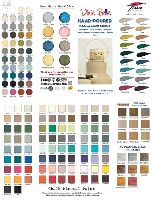 DBP Color Card (50 Pack)