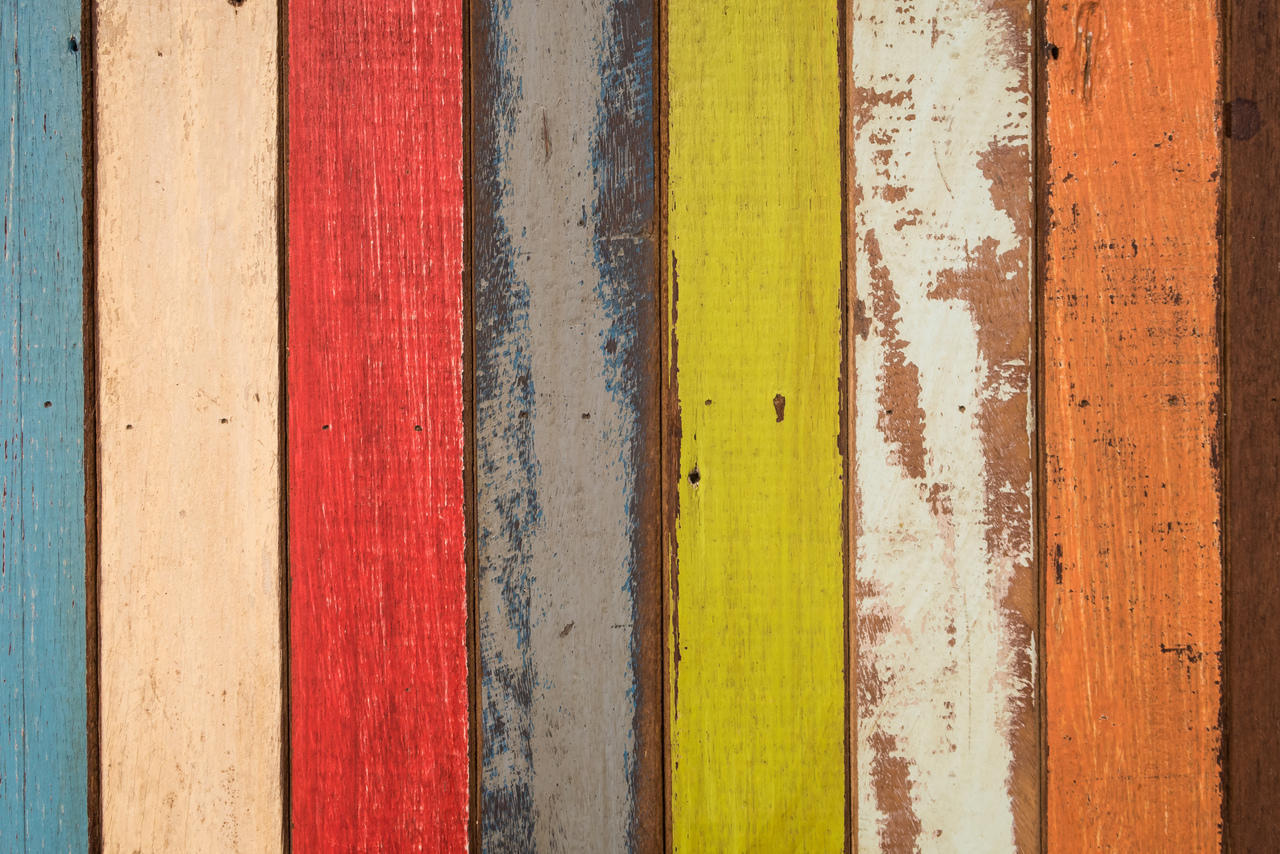 Dixie Belle Paint 4 oz All 64 Colors - Package  - Pallet painted with various Dixie Belle Chalk Mineral Paint colors.