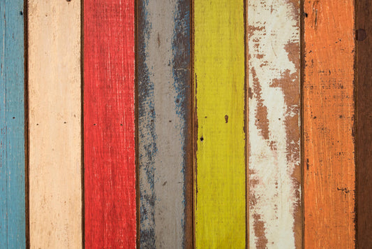 Dixie Belle Paint 4 oz All 64 Colors - Package  - Pallet painted with various Dixie Belle Chalk Mineral Paint colors.