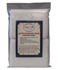 Dixie Belle Paint Applicator Pads (Pkg of 2). Image of white applicator pads inside packaging against white background.