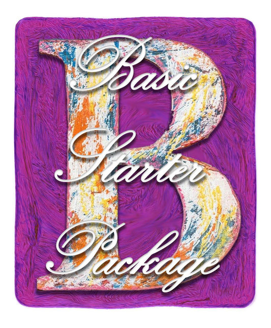 Dixie Belle Paint Basic Starter Package - The letter B which stands for the Basic Starter package for wholesale retailers who want to make extra money or find a new career. They can start with this package of chalk paint products.
