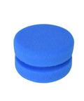 Dixie Belle Paint Blue Sponge. IMAGE OF BLUE SPONGE ON WHITE BACKGROUND.
