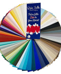 Dixie Belle Paint CMP Fan Deck.  This has every chalk mineral paint color.  Fan hold different color cards next to the piece of furniture you'd like to DIY furniture flip! On the first card, it reads "Dixie Belle Paint Company, Put a little Color in your World"