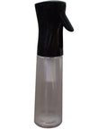 Dixie Belle Paint Continuous Fine Mist Spray Bottle (8 oz) 
This continuous fine mist spray bottle is clear on the bottom and has a black top.  Use this when you want to blend paints or remoisten paint.