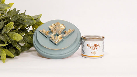 Dixie Belle Paint Gilding Wax in the color Gold.