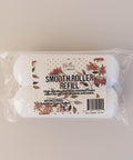 Image of Smooth Roller Refill. Two white sponge paint rollers in a plastic package.