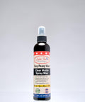 A bottle of Dixie Belle Paint Company Easy Peasy Wax Clear Matte Spray Wax is standing upright against a plain white background. The label highlights its features and the bottle contains 8 fl oz (237 ml).
