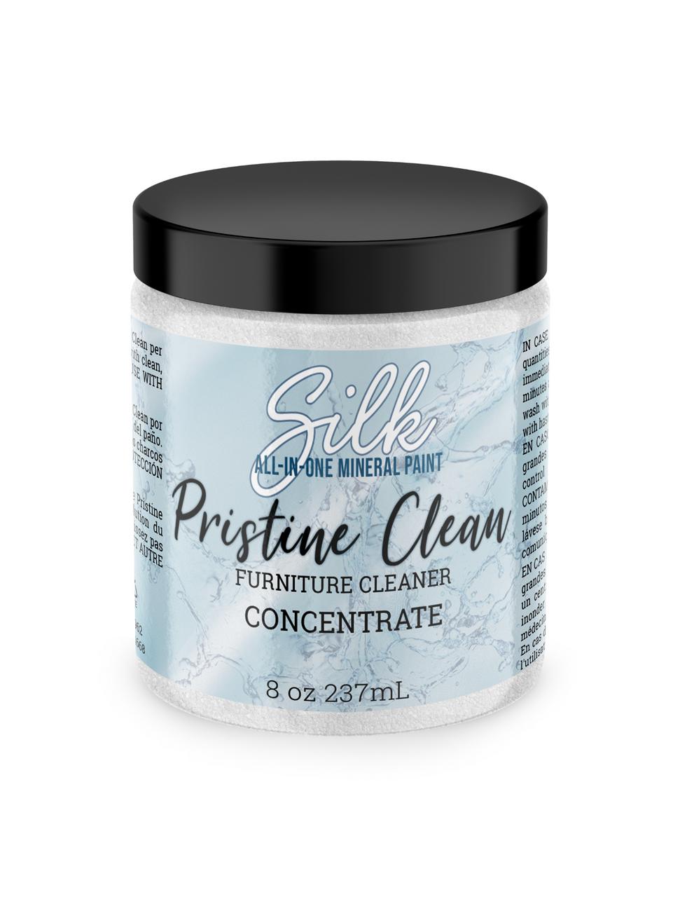 Silk All-In-One Mineral Paint Pristine Clean. Furniture Cleaner Concentrate. 8 oz. 237 mL