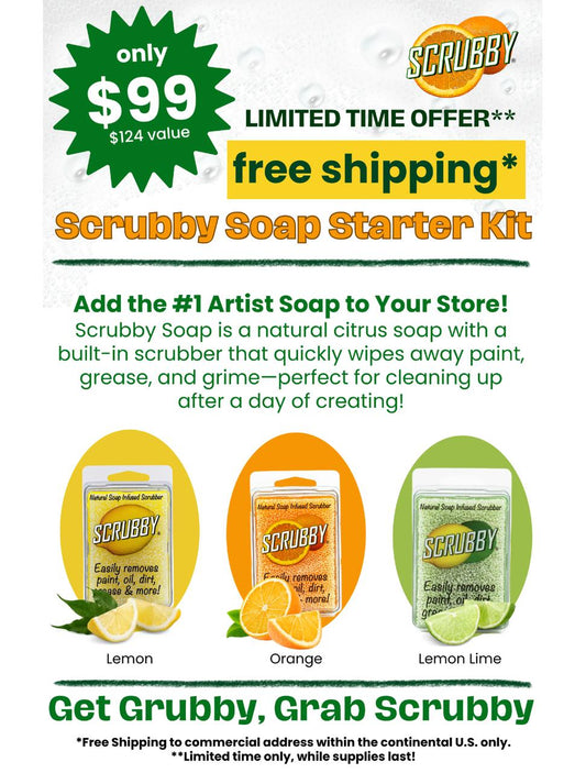 Scrubby Soap Starter Kit Flyer