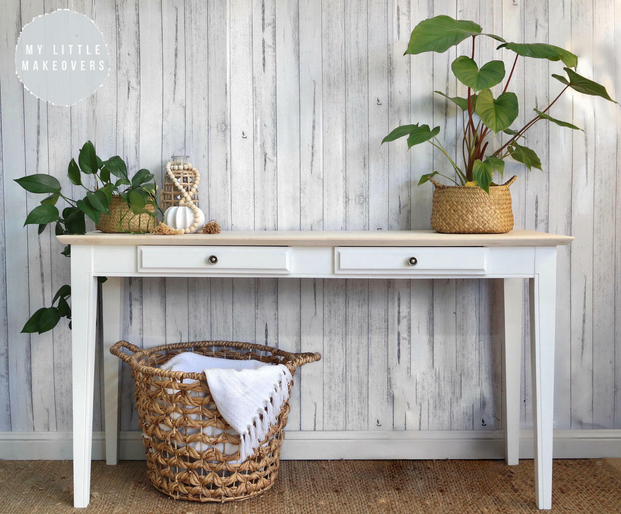 Salt Water Silk All-In-One paint is perfect for painting kitchen cabinets, bathroom cabinets and painting furniture