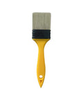 Image of Synthetic Chip Brush. 2 inch brush with a black ferrule and yellow handle.