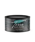 Lani's Lagoon Terra Clay Paint provides endless possibilities for your imagination and can be used on wood, canvas, tile, fabric and more!
 a 16 ounce container of Lani's Lagoon Terra Clay Paint on a white background.