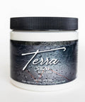 Terra Clay Paint Terra Seal - Jar of Terra Seal clay paint sealer sitting on table with the lid on.