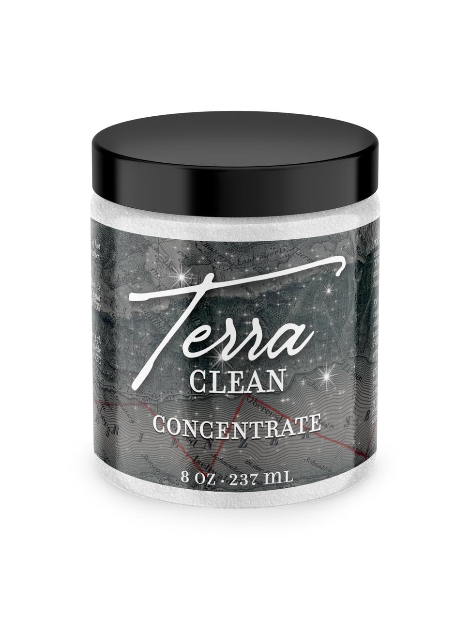Terra Clay Paint Terra Clean Concentrate 8 oz. 237 mL
