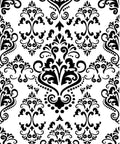 Belles and Whistles Victorian Damask - Stencil provides an extra decorative touch to any project!  A digital image of the Victorian Damask Stencil